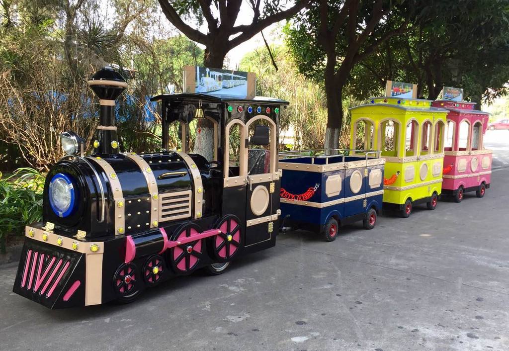 武威新品游乐小火车商场公园景区旅游观光游乐设备